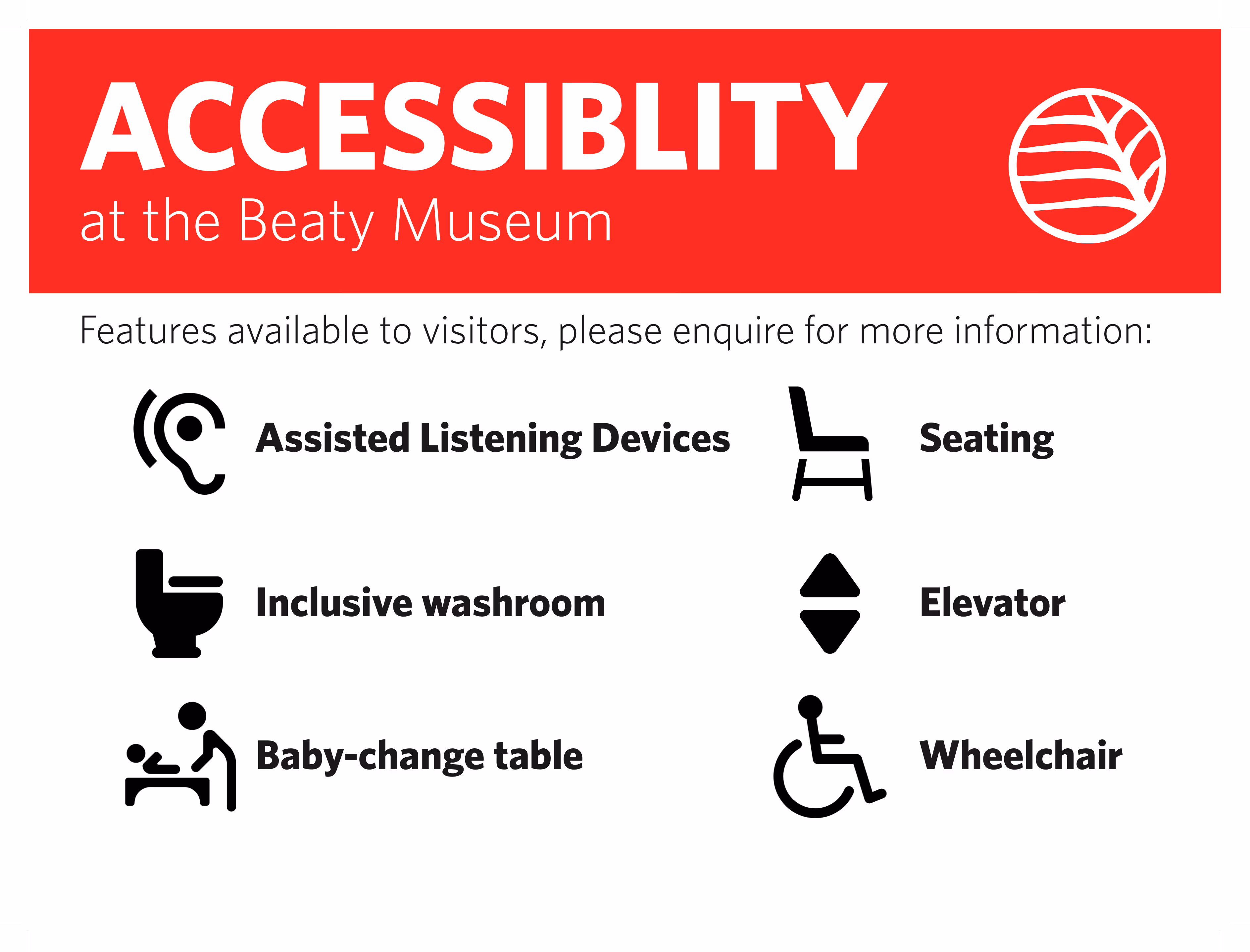 Signage graphic